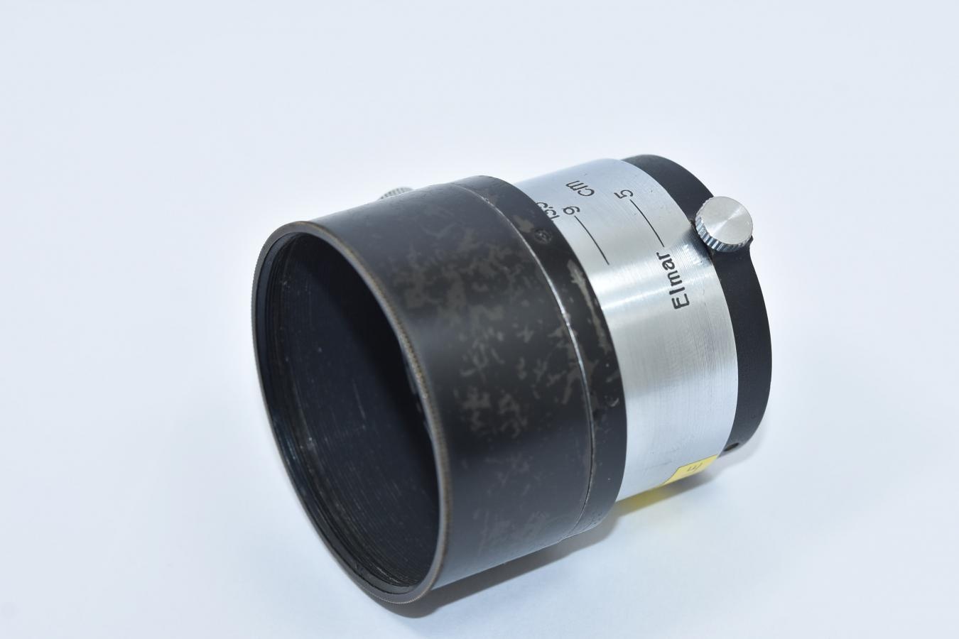 LEICA FIKUS ブラッククローム 【Elmar 5cm-13.5cm ズームフード E.Leitz Wetzlar 刻印】