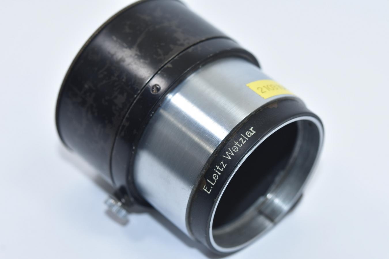 LEICA FIKUS ブラッククローム 【Elmar 5cm-13.5cm ズームフード E.Leitz Wetzlar 刻印】
