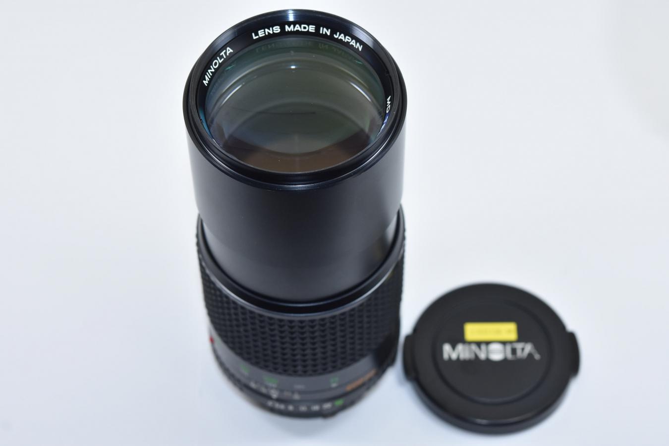 MINOLTA MD TELE ROKKOR 200mm F4【カメラ女子に絶大な人気のオールドレンズ】