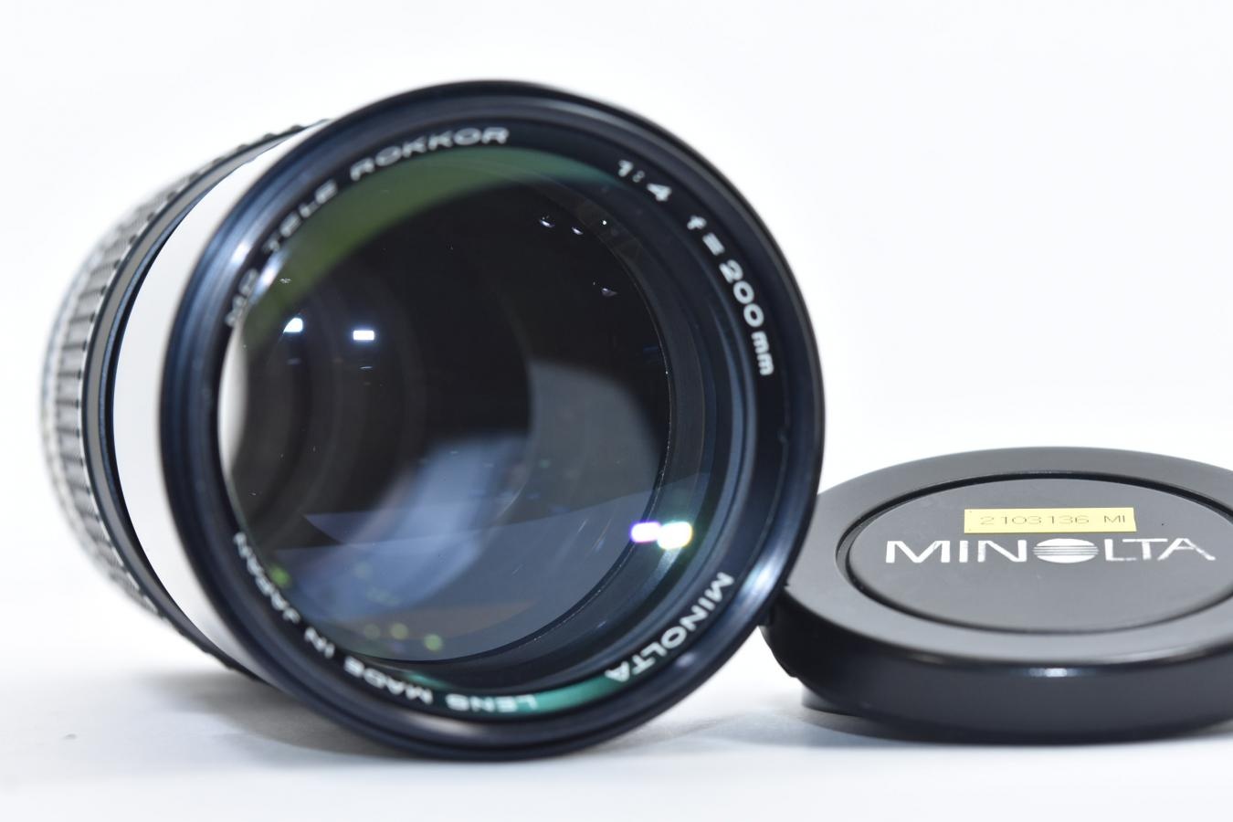 MINOLTA MD TELE ROKKOR 200mm F4【カメラ女子に絶大な人気のオールドレンズ】