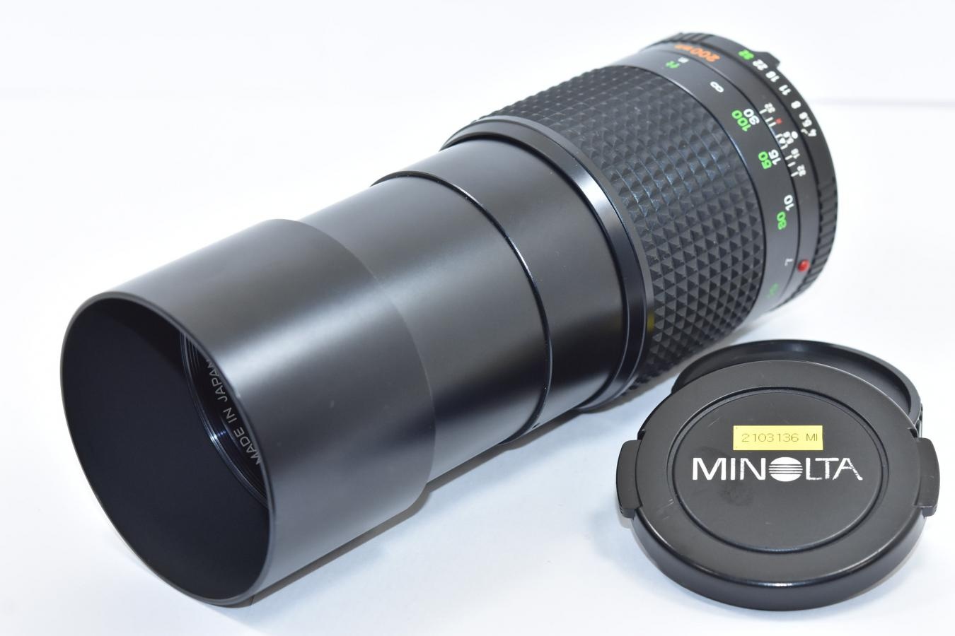 MINOLTA MD TELE ROKKOR 200mm F4【カメラ女子に絶大な人気のオールドレンズ】
