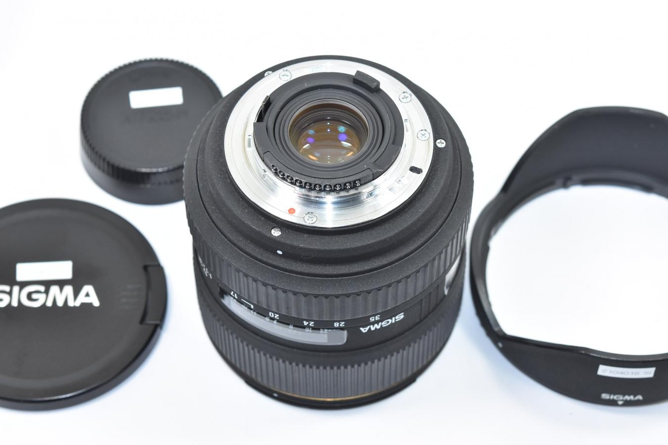 SIGMA 17-35mm F2.8-4 EX DG HSM 【純正フード付 Nikon Fマウントレンズ】
