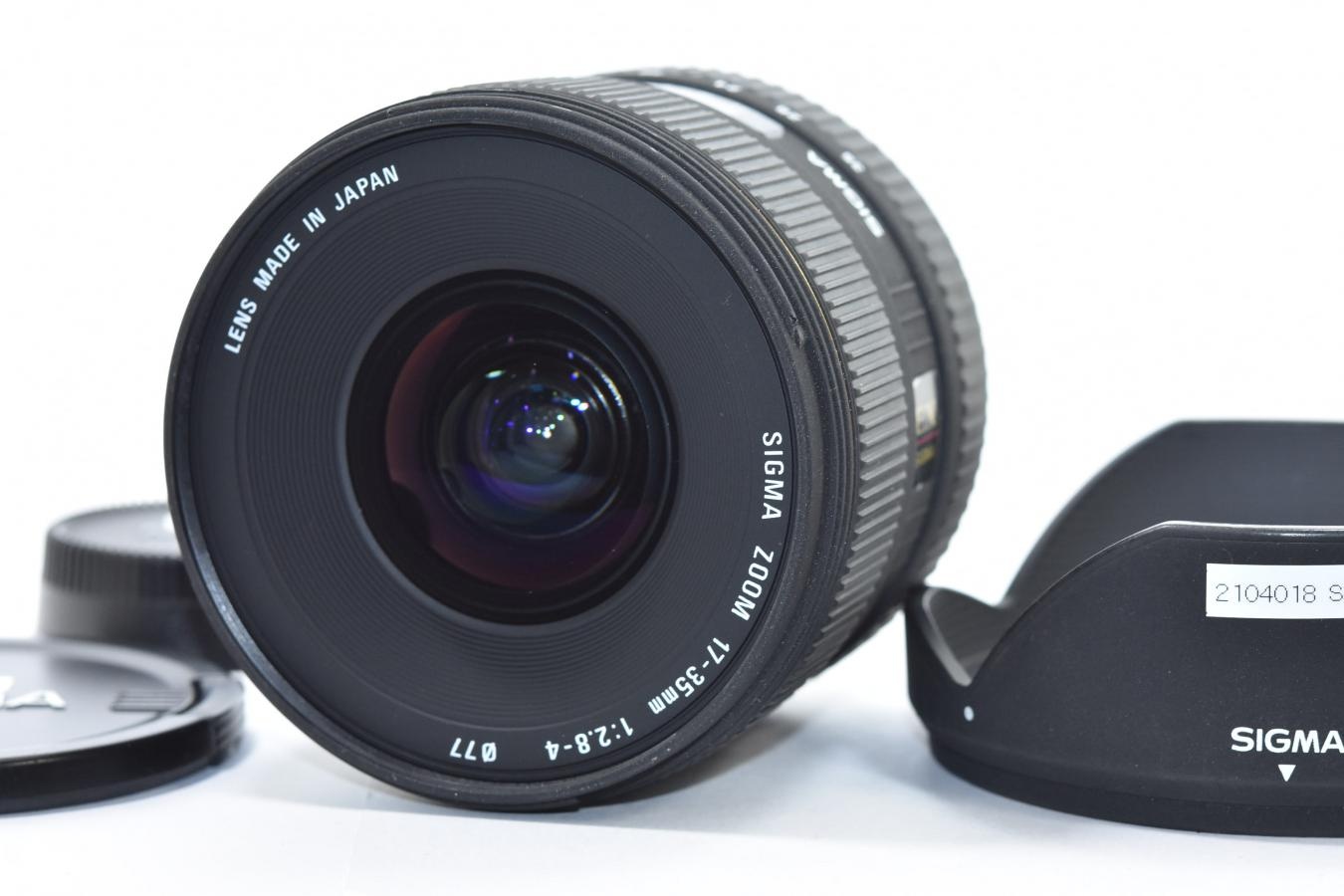 SIGMA 17-35mm F2.8-4 EX DG HSM 【純正フード付 Nikon Fマウントレンズ】