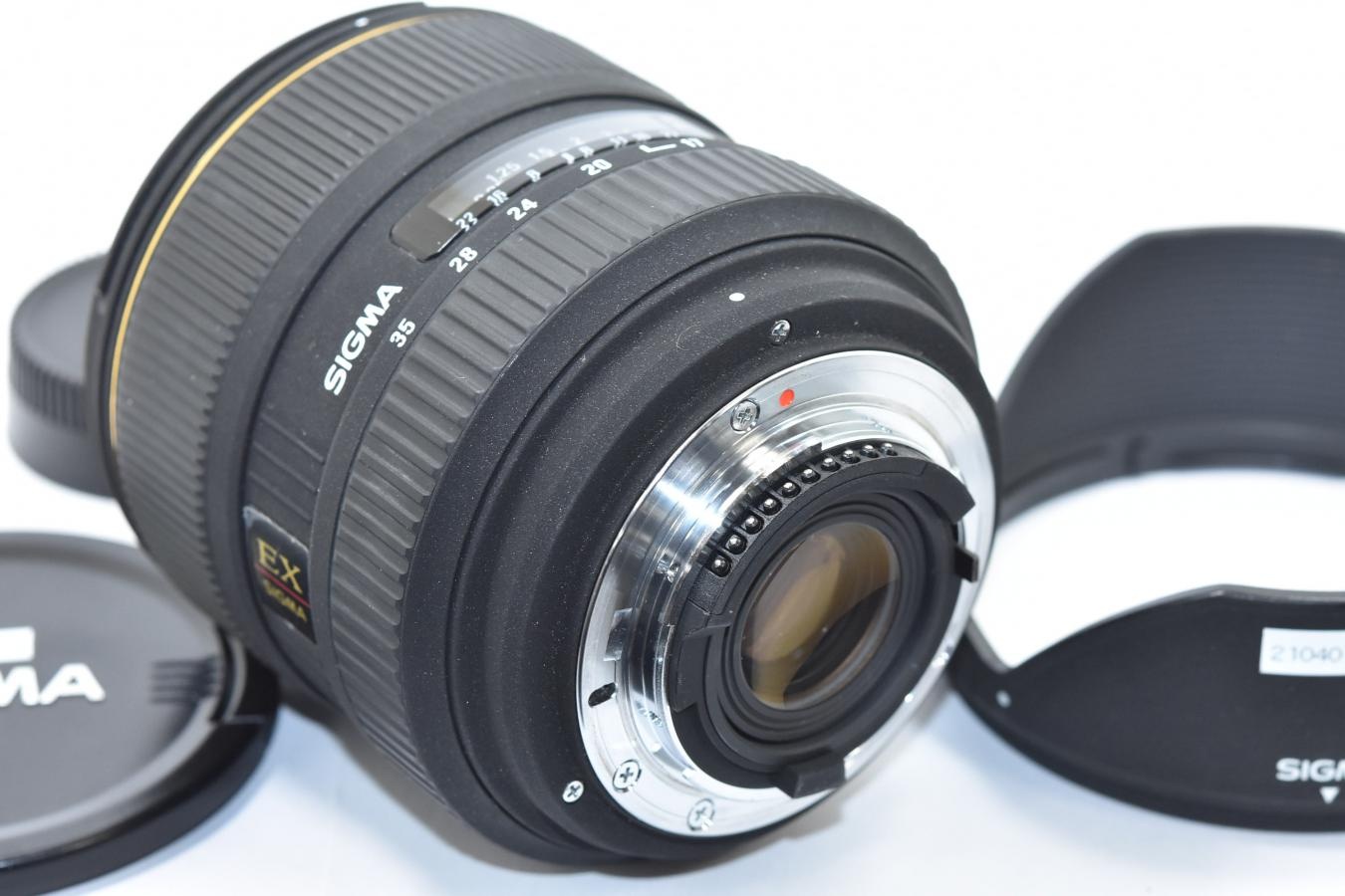 SIGMA 17-35mm F2.8-4 EX DG HSM 【純正フード付 Nikon Fマウントレンズ】