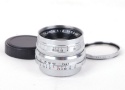 【美品】Fujinon/富士フィルム 35/2 LTM Leica/ライカ L39マウント シルバー レンズ