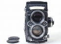 【美品】Rolleiflex/ローライ 2.8F opton PL 80/2.8（特別Planar) レンズ付き ブラック