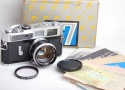 【美品】Canon/キャノン 7 50/1.4 LTM Leica L39 ライカマウントレンズ付