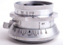 【美品】Minolta/ミノルタ Chiyoko Super Rokkor 45/2.8 シルバーレンズ Leica LTM