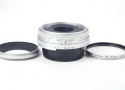 【美品】Nikon/ニコン NIKKOR 45/2.8 P AI-S口 シルバー MFレンズ HN-35フード付