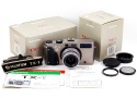 【美品】Fujifilm/富士フィルム TX-1 Fujinon 45mm F4レンズ シャンパン色 ハッセル XPANパノラマカメラセット 