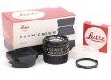 【美品】Leica/ライカ Summicron/ズミクロン Mマウント 35mm F2 Ver IV 七枚玉 原産UVaフィルターと箱付き レンズ