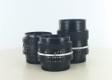 ニコン シリーズE 28/2.8 + 35/2.5 + 100/2.8