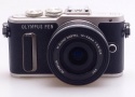オリンパス E-PL8 14-42EZレンズキツト ブラツク ※充電器欠品