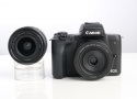 キヤノン キヤノン EOS KISS M2 ダブルレンズキット ブラツク