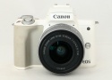 キヤノン EOS KISS M/EF-M15-45 IS STM キツト ホワイト