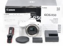 【美品】 EOS R50 (White) Body 【保付】