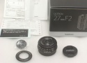 【極上】 ULTRON 27mm F2 (FUJIFILM X-mount) 