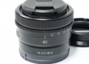 FE 40mm F2.5 G SEL40F25G