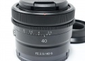 FE 40mm F2.5 G SEL40F25G
