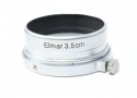 エルマー35mm F3.5用 フード ニューヨークライツ製 FLQOO シルバークローム
