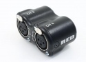 720-0061 [DSMC3 RED 5-Pin to Dual XLR Adapter]