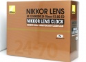 NIKKOR LENS CLOCK 80周年記念オリジナル「NIKKOR レンズクロック」
