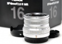 フジノンレンズ XF16mmF2.8 R WR シルバー