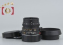 【中古】Leica ライカ SUMMICRON-M 50mm f/2 E39 第3世代 ブラック 2025.6月 オーバーホール済み