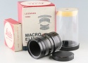 Leica Leitz Macro-Elmarit-R 60mm F/2.8 3-Cam Lens for Leica R With Box #53237L1