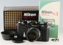 Nikon S3 Year 2000 Limited Edition Black + Nikkor-S 50mm F/1.4 Lens With Box #58552L4