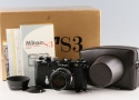 Nikon S3 Limited Edition Black + Nikkor-S 50mm F/1.4 Lens With Box #59353L5