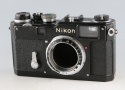 Nikon S3 Black Paint 35mm Rangefinder Film Camera #59695D1
