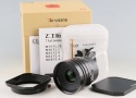 7Artisans M35mm F/2 II Black Lens for Leica M With Box #60040L7