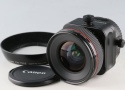 Canon TS-E 24mm F/3.5 L Lens #60448F5