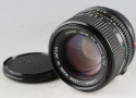 Canon FD 50mm F/1.4 Lens #60596F5