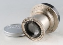 Leica Leitz Hektor 50mm F/2.5 Lens for Leica L39 #61203T