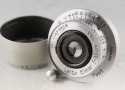 Leica Leitz Elmar 35mm F/3.5 Lens for Leica L39 #61204T