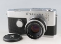 Olympus-Pen F 35mm Half Frame Camera + F. Zuiko Auto-S 38mm F/1.8 Lens #61507D4