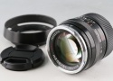 Carl Zeiss C Sonnar T* 50mm F/1.5 ZM Lens for Leica M #61772E5