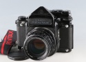 Asahi Pentax 67 TTL + SMC Takumar 6x7 105mm F/2.4 Lens #61817E3