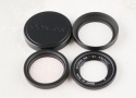 CONTAX TVSII Metal Hood + Cap + 30.5/1A MC Filter + T3 Adapter #61928F2