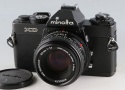 Minolta XD + MD Rokkor 50mm F/1.7 Lens #62045D4