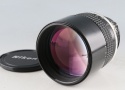 Nikon Nikkor 135mm F/2 Ais Lens #62147A6