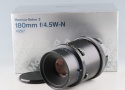 Mamiya-Sekor Z 180mm F/4.5 W-N Lens With Box #62148L7