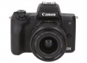 Canon EOS Kiss M2 ブラック ダブルズームキット 【AB】