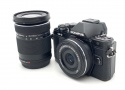 オリンパス OM-D E-M10 MarkII EZ ダブルズームキット ブラック