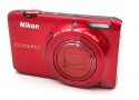 ニコン COOLPIX S6500 RD グロッシーレッド