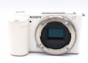 ソニー VLOGCAM ZV-E10 ボディ ホワイト