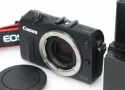 EOS M ボディ 純正予備バッテリー付 センサー清掃済み ブラック CA01-R1665-3Y2D