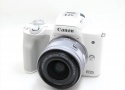 【中古】 キヤノン(canon) EOS Kiss M2 EF-M15-45 IS STM レンズキット [ホワイト]